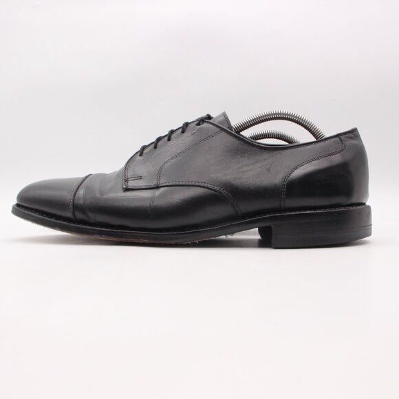 Allen Edmonds Captoe Cortland Men\'s Size 12 D Black Oxford Made USA Dress Shoes main image 11